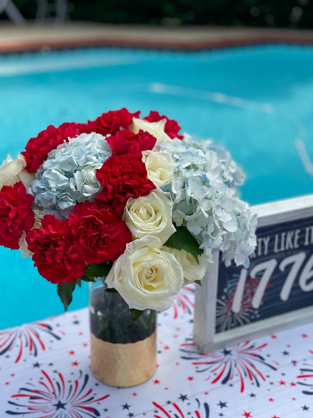 4th of July Flowers