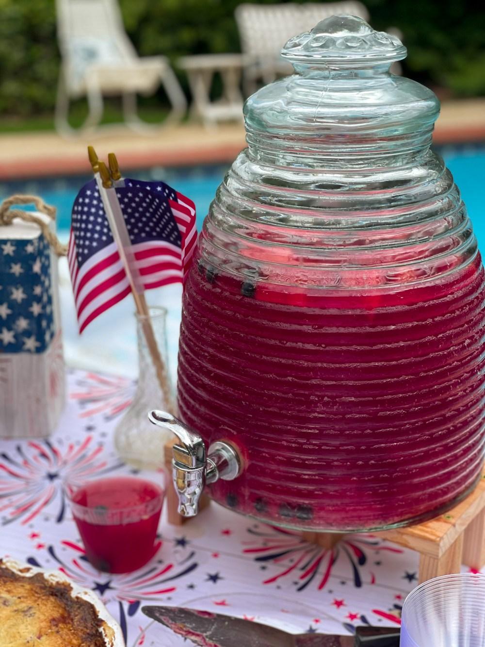 Star Spangled Punch 4th of July