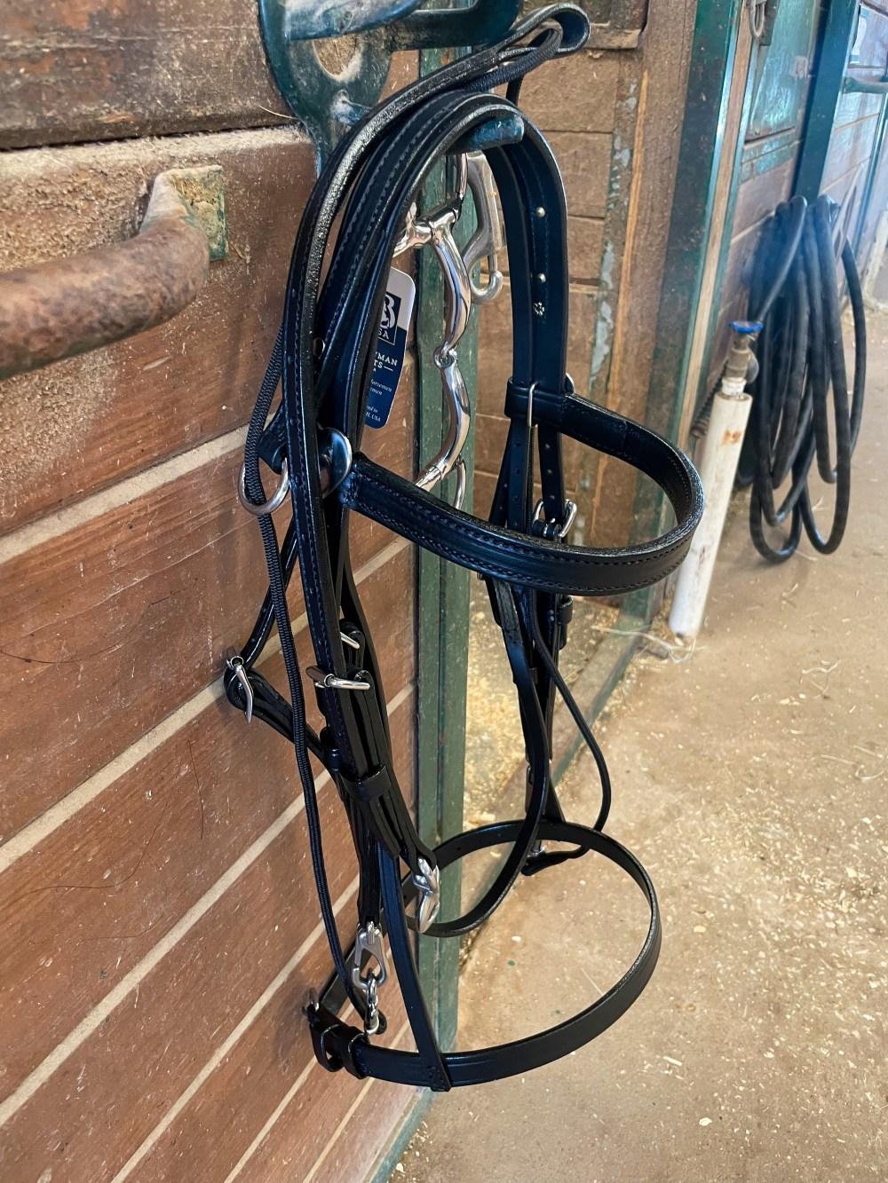 Shelby Horse Supply Custom Bridle Friesian