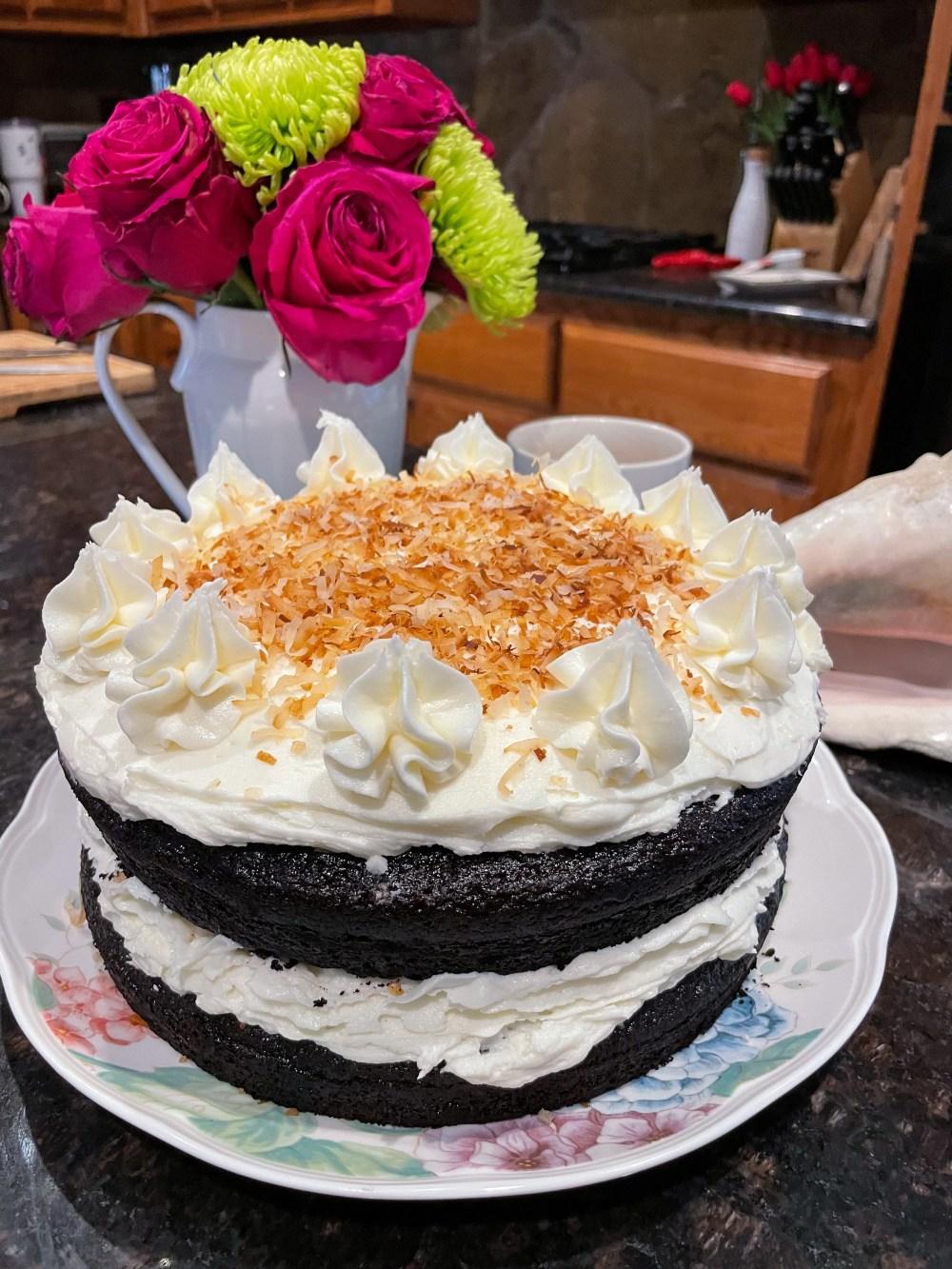 Chocolate Coconut Cake