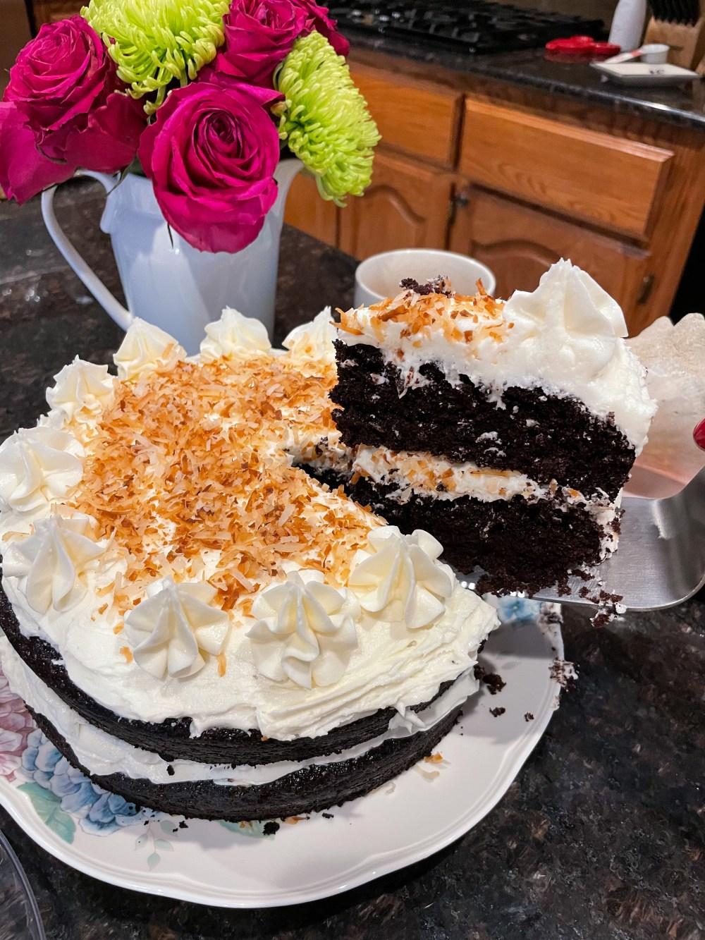 Chocolate Coconut Cake