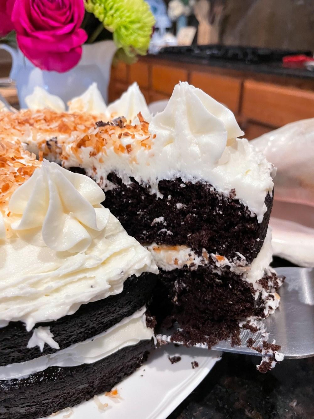 Chocolate Coconut Cake
