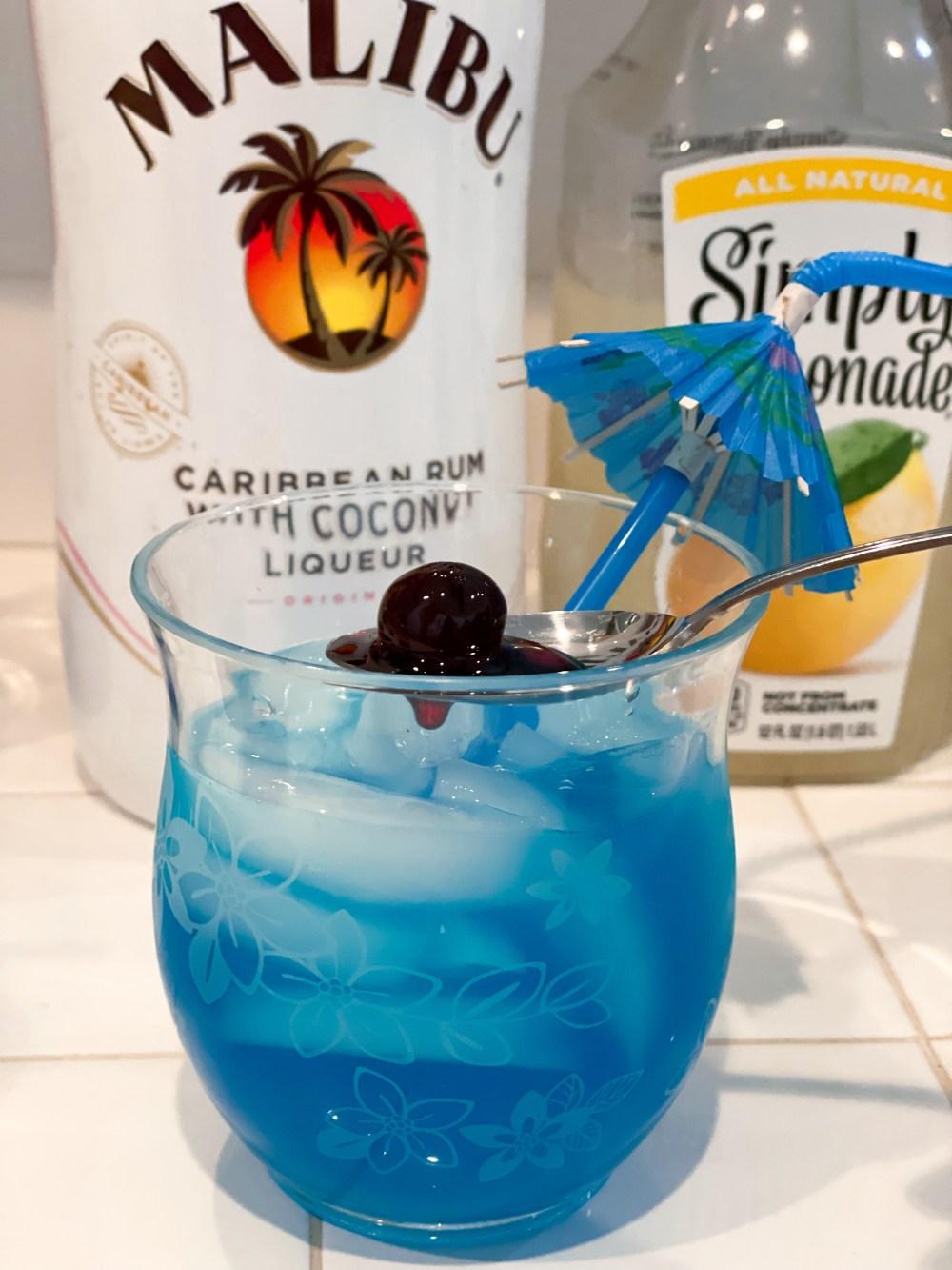 Deep Water Blue Cocktail