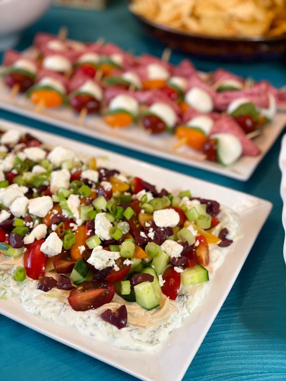 Greek Seven Layer Dip