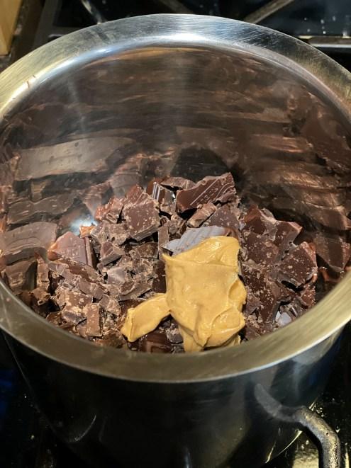 Chocolate Peanut Pretzel Bites