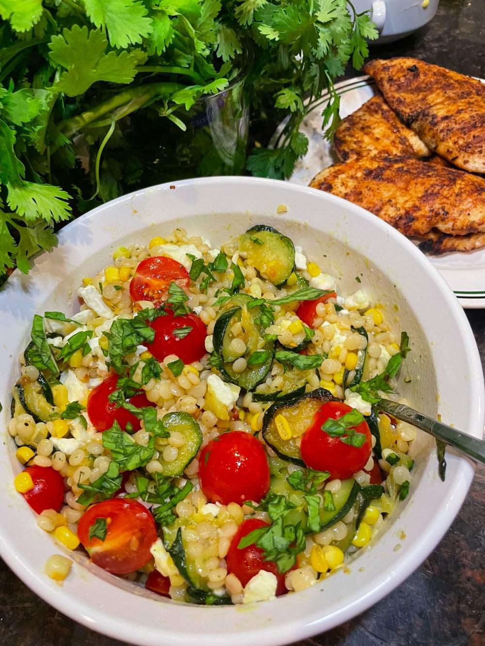 Summer Pearled Couscous