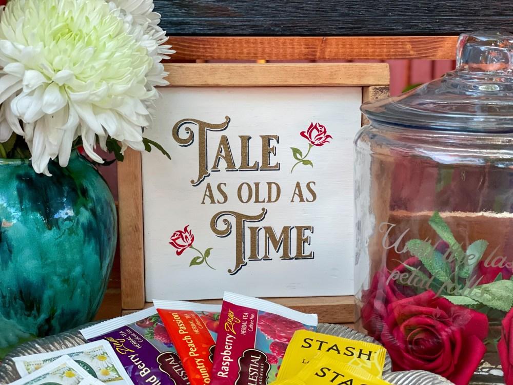 Beauty and the Beast Tea Party