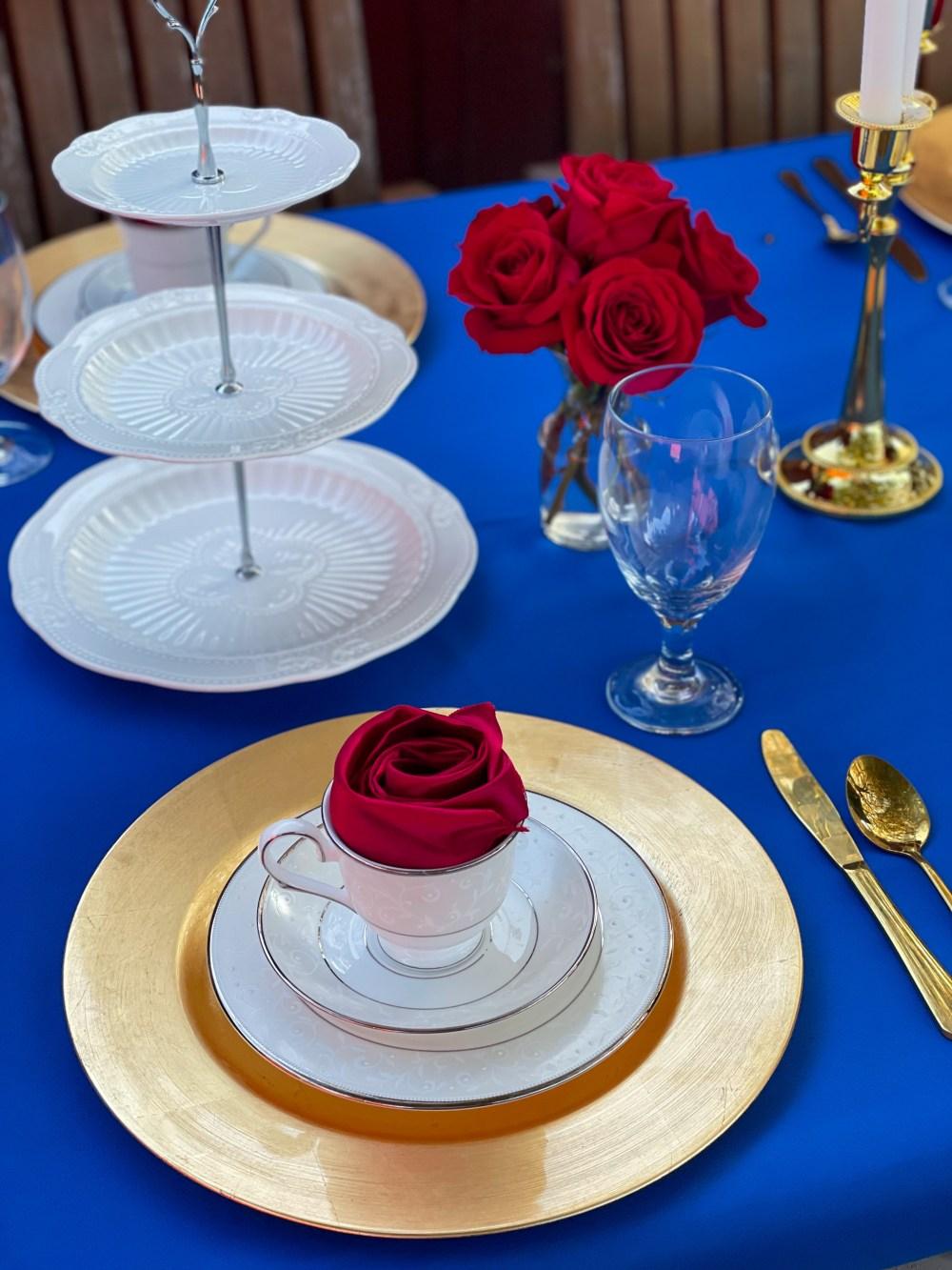 How to Fold a Napkin Rose