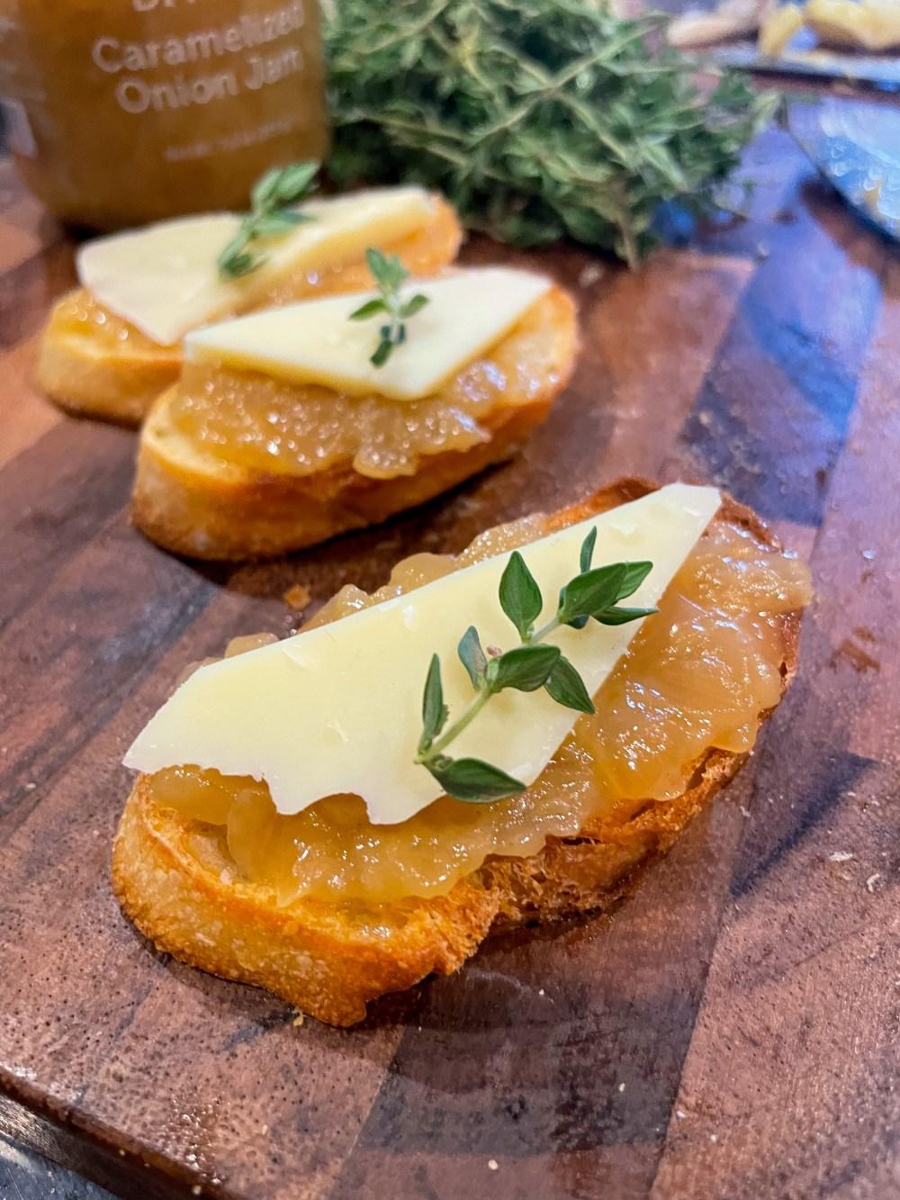 French Onion Soup Crostini