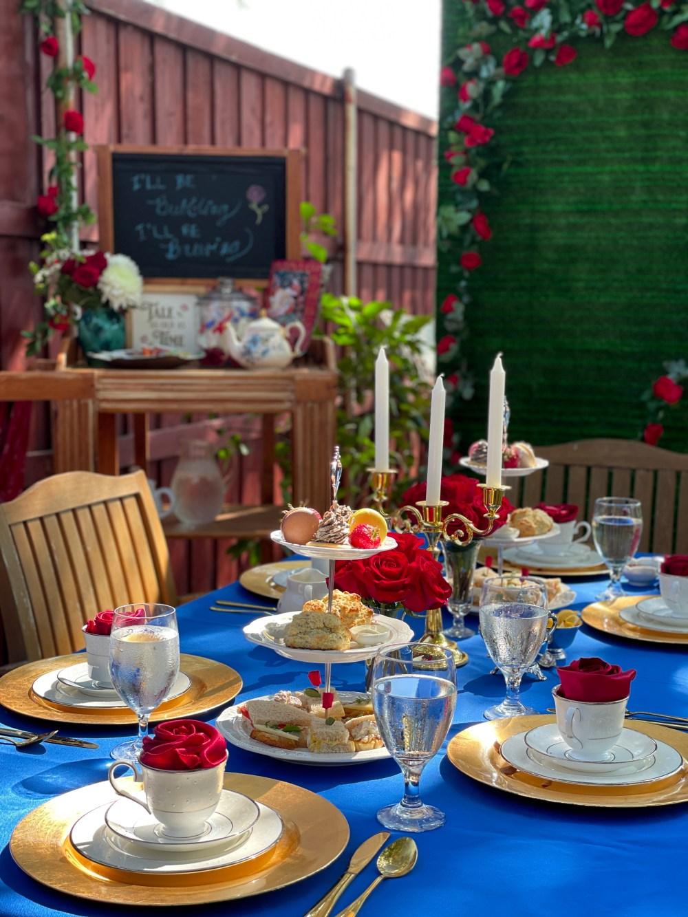 Beauty and the Beast Tea Party