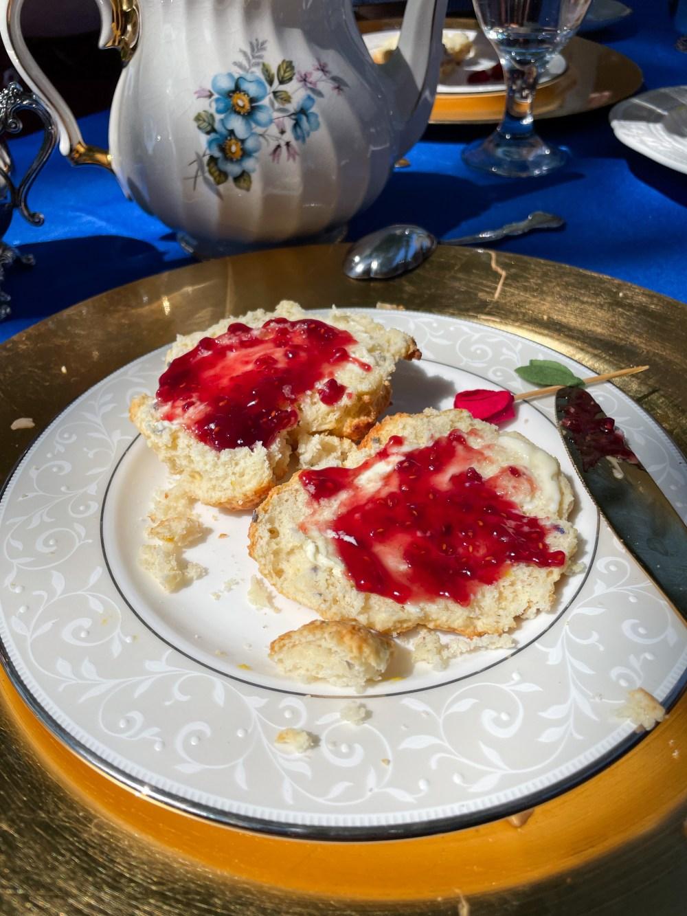 Lemon Lavender Buttermilk Scones