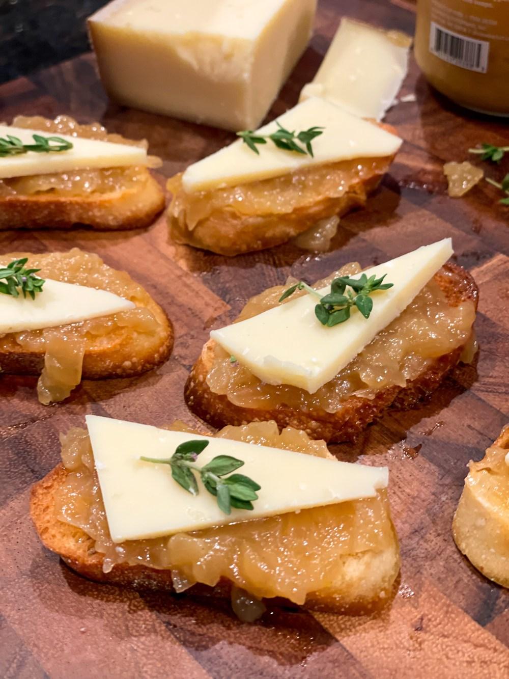 French Onion Soup Crostini