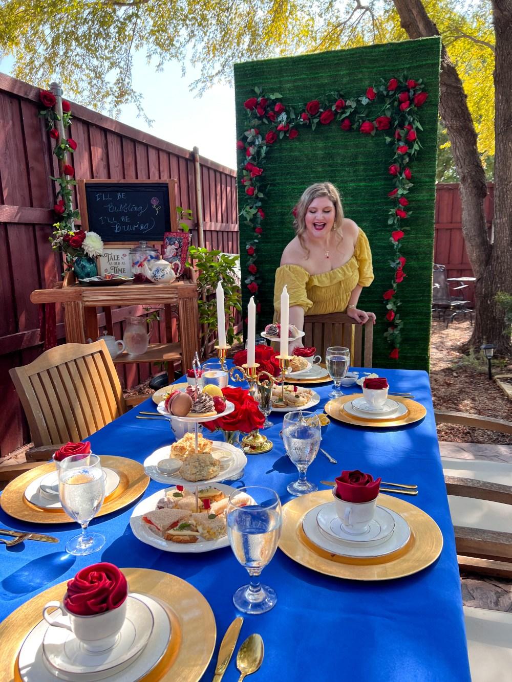 Beauty and the Beast Tea Party