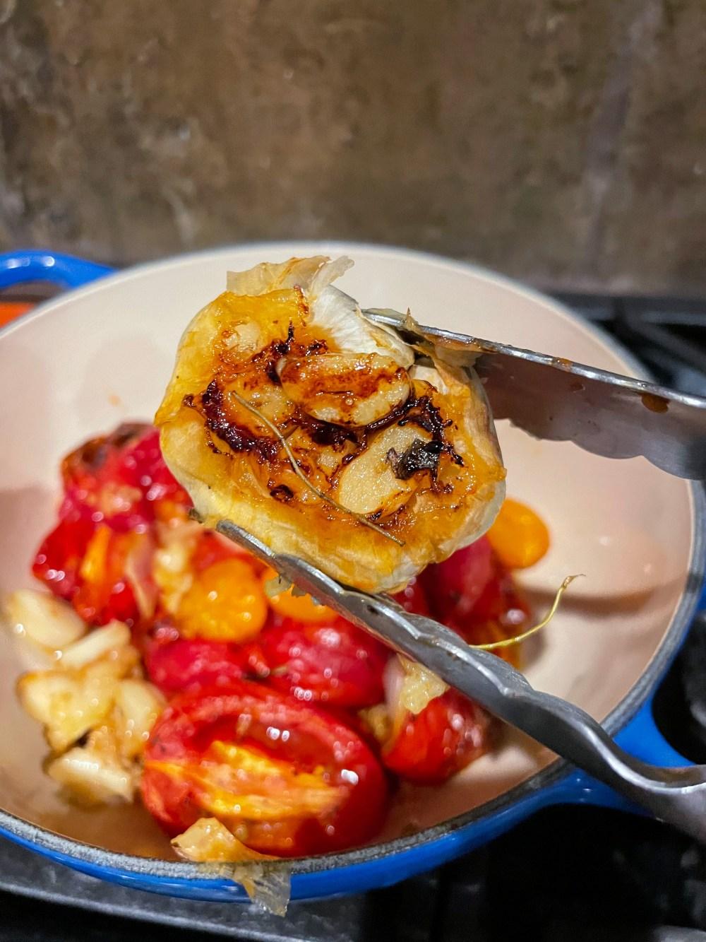 Roasted Tomato Basil Soup