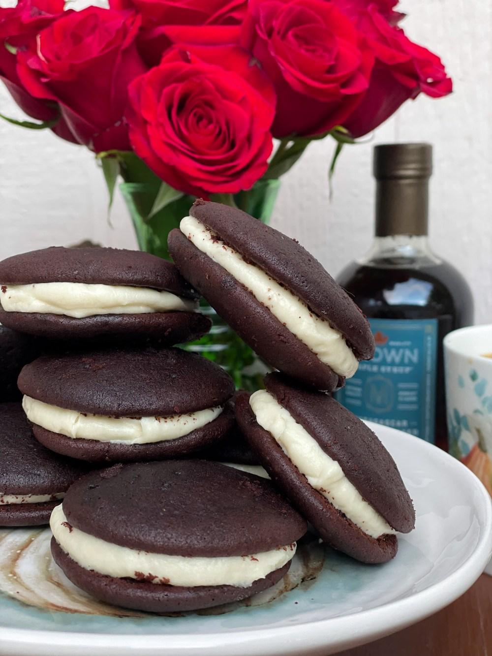 Chocolate Maple Whoopie Pies