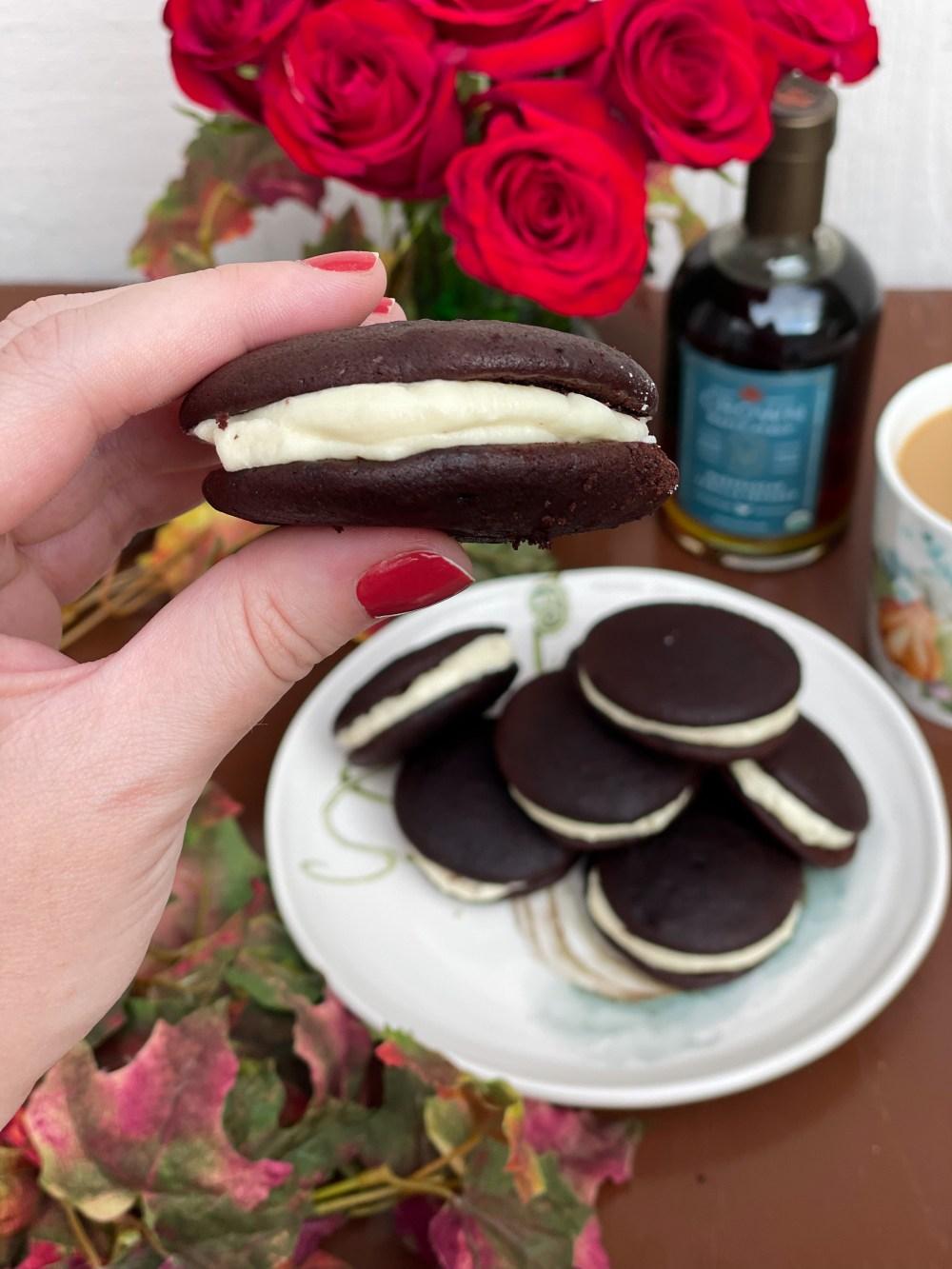Chocolate Maple Whoopie Pies