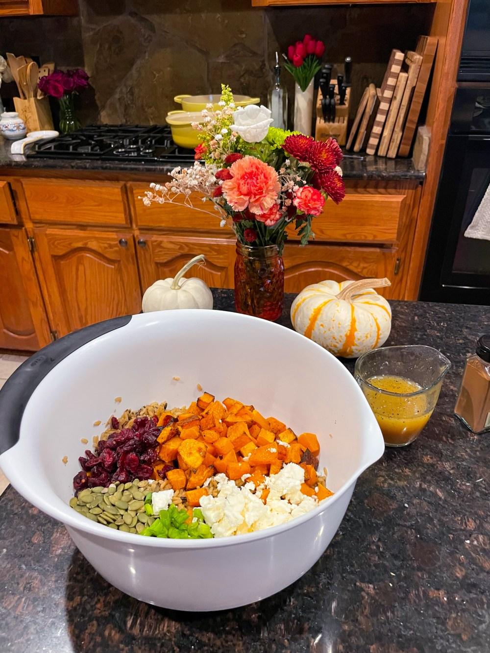 Butternut Squash Rice Salad