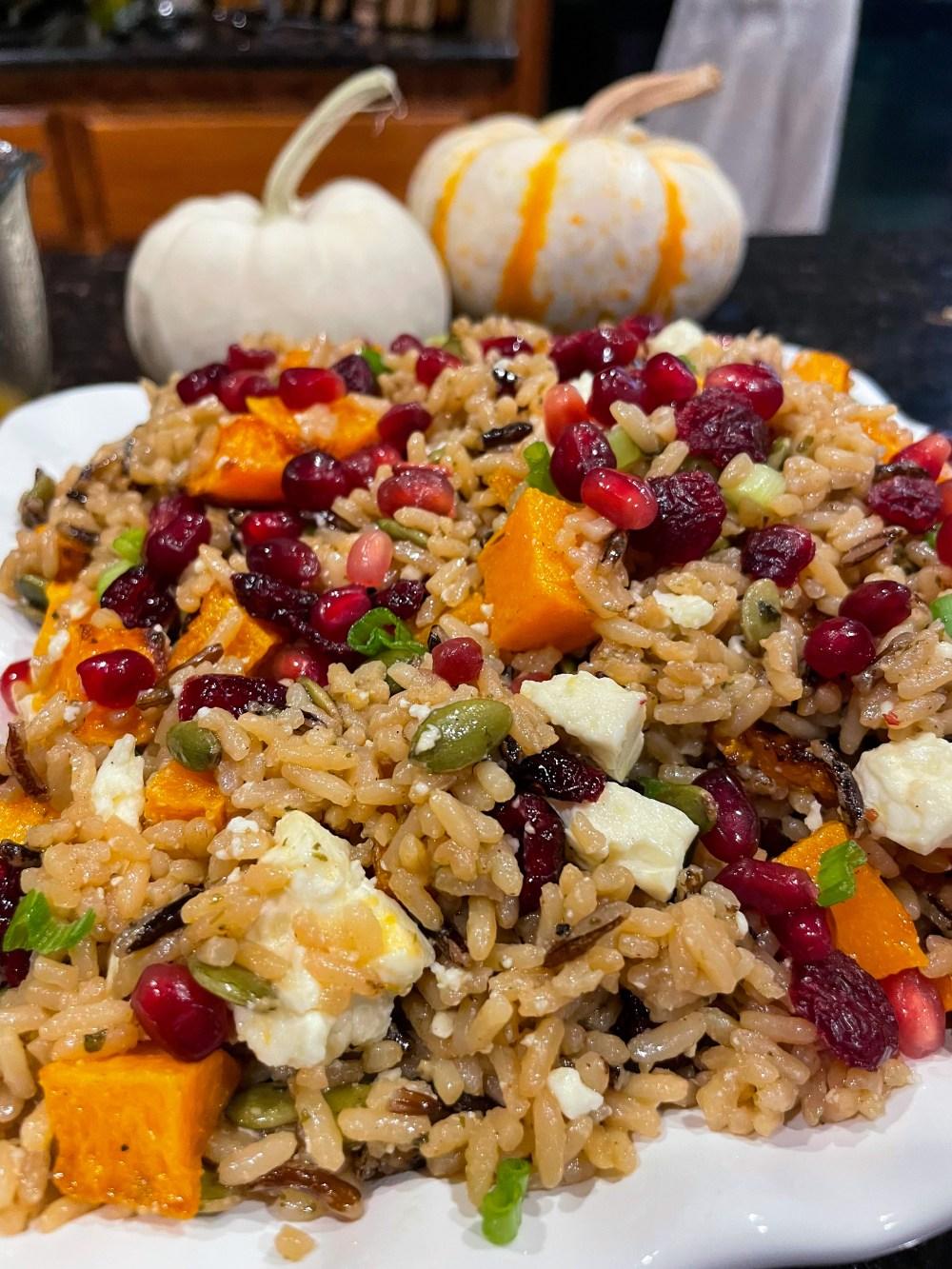 Butternut Squash Rice Salad