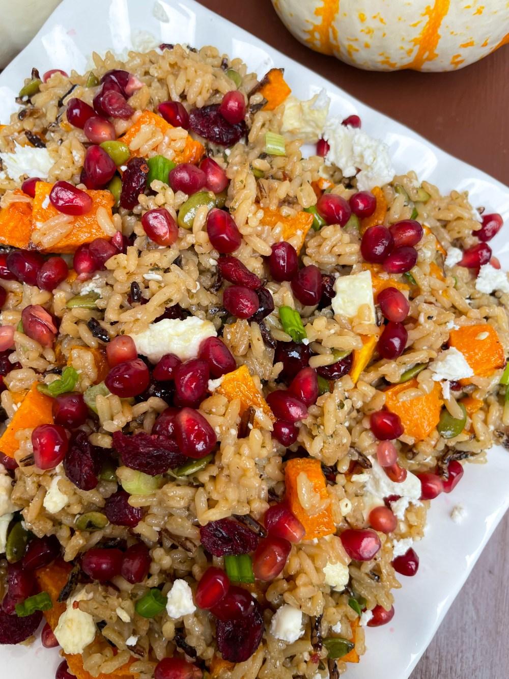 Butternut Squash Rice Salad