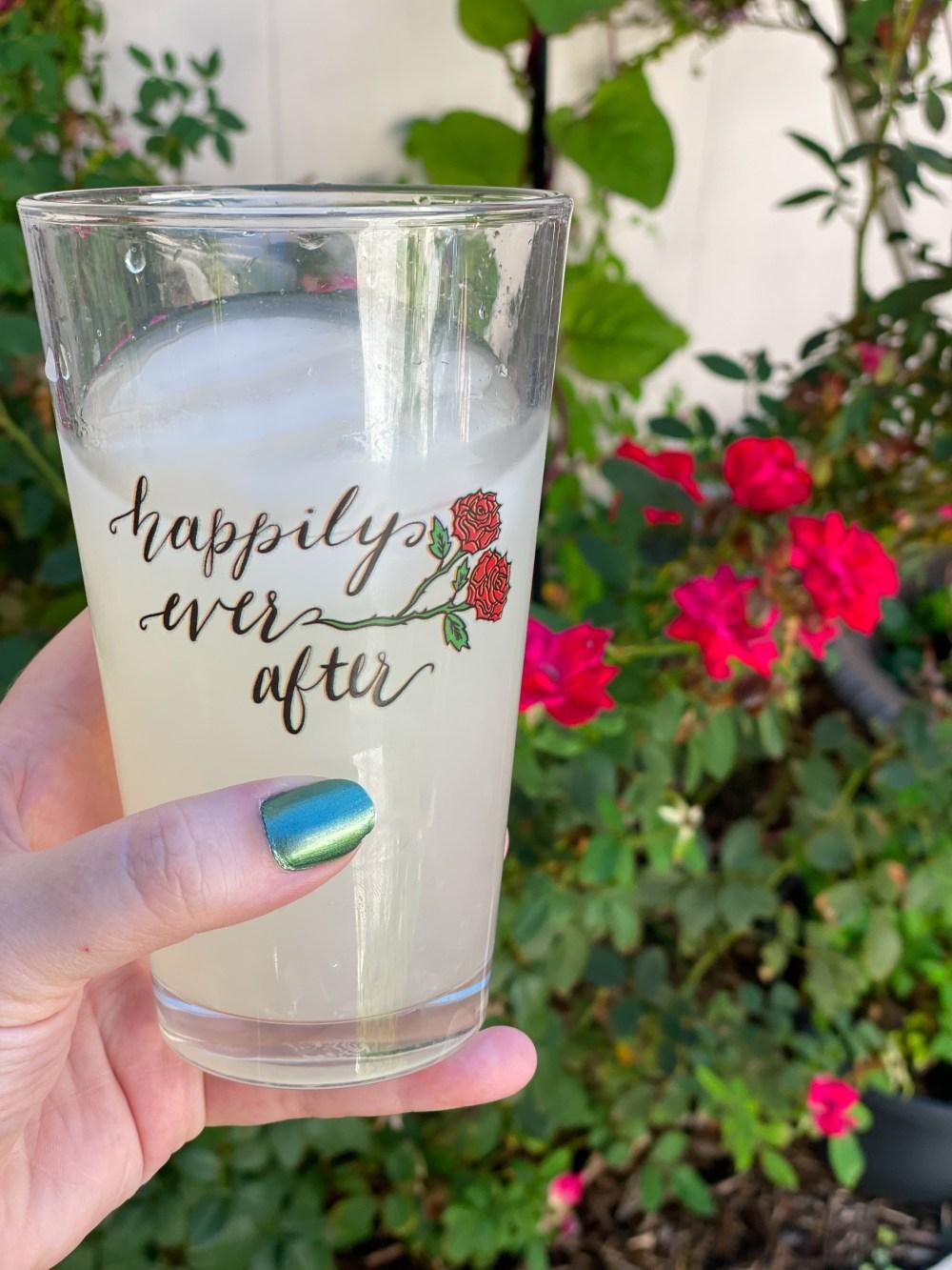 Happily Ever After Glass