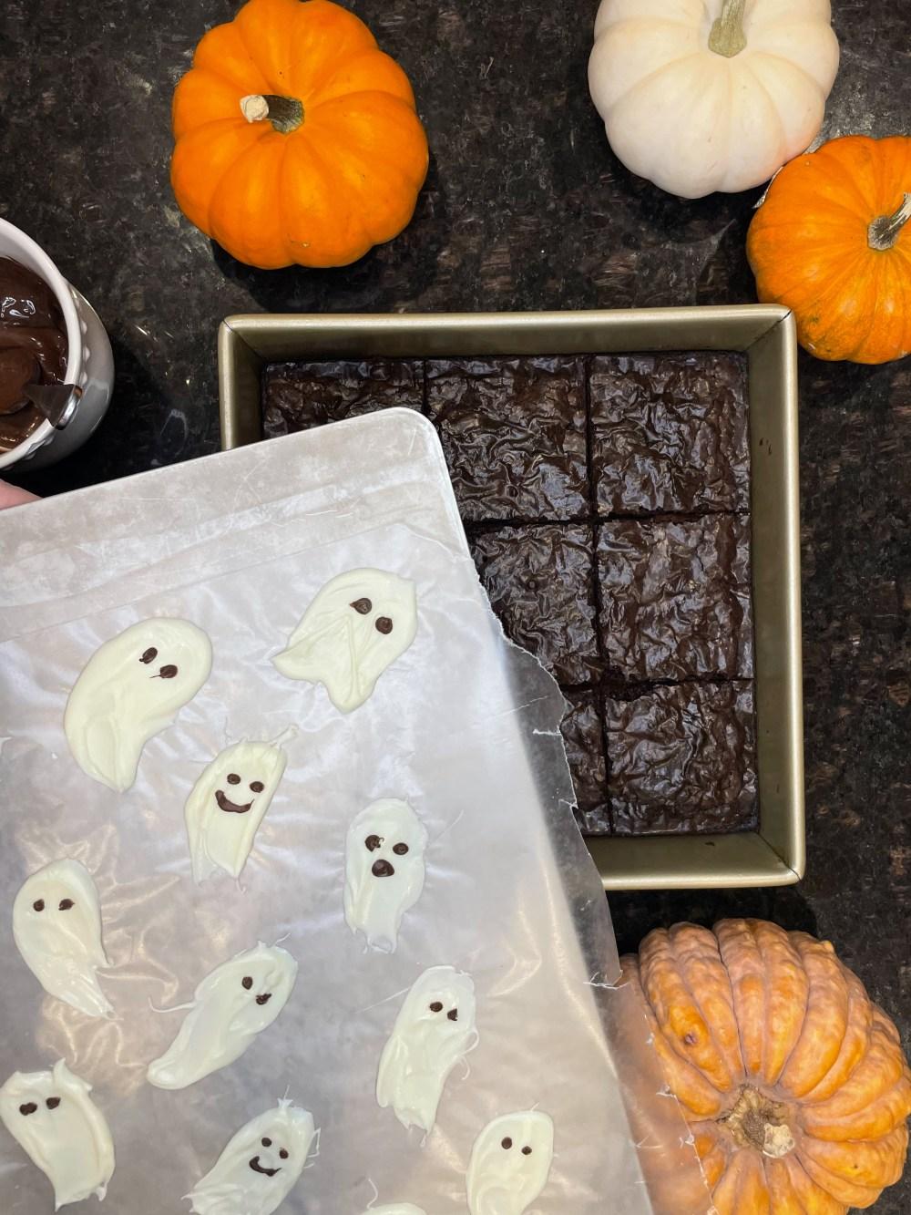 Boo Brownies Halloween
