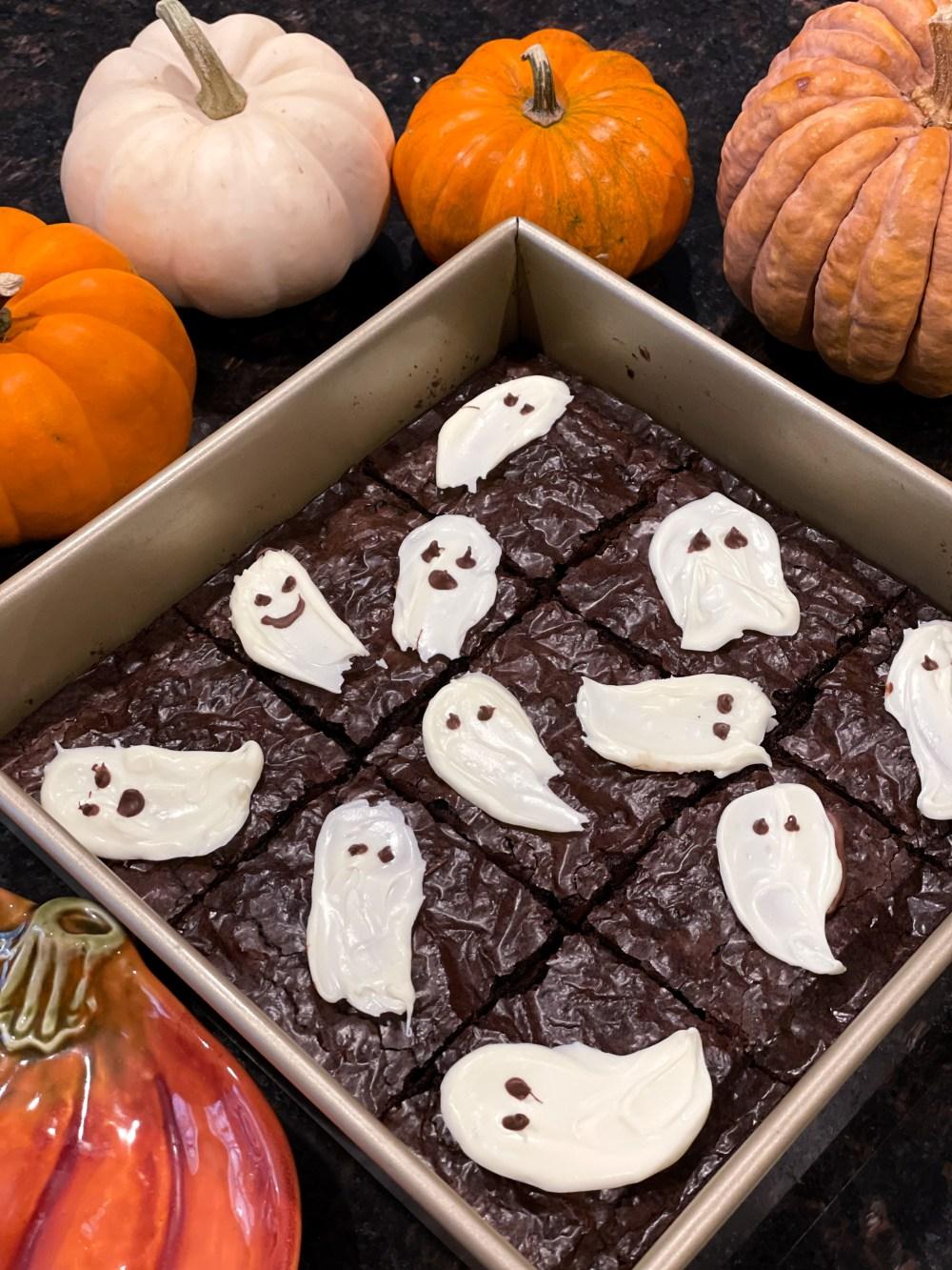 Boo Brownies Halloween