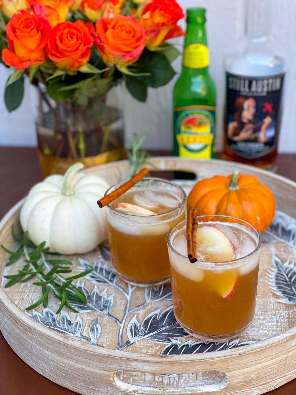 Apple Cider Bourbon Cocktail