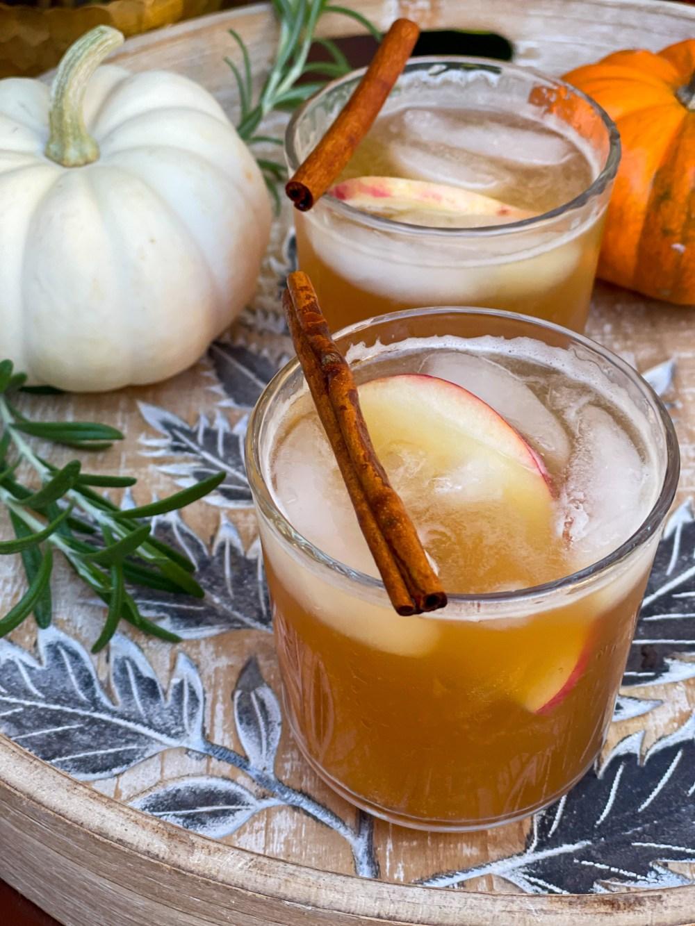 Apple Cider Bourbon Cocktail
