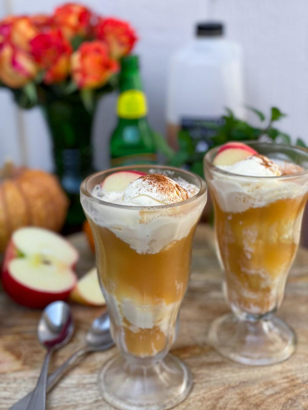 Apple Cider Floats