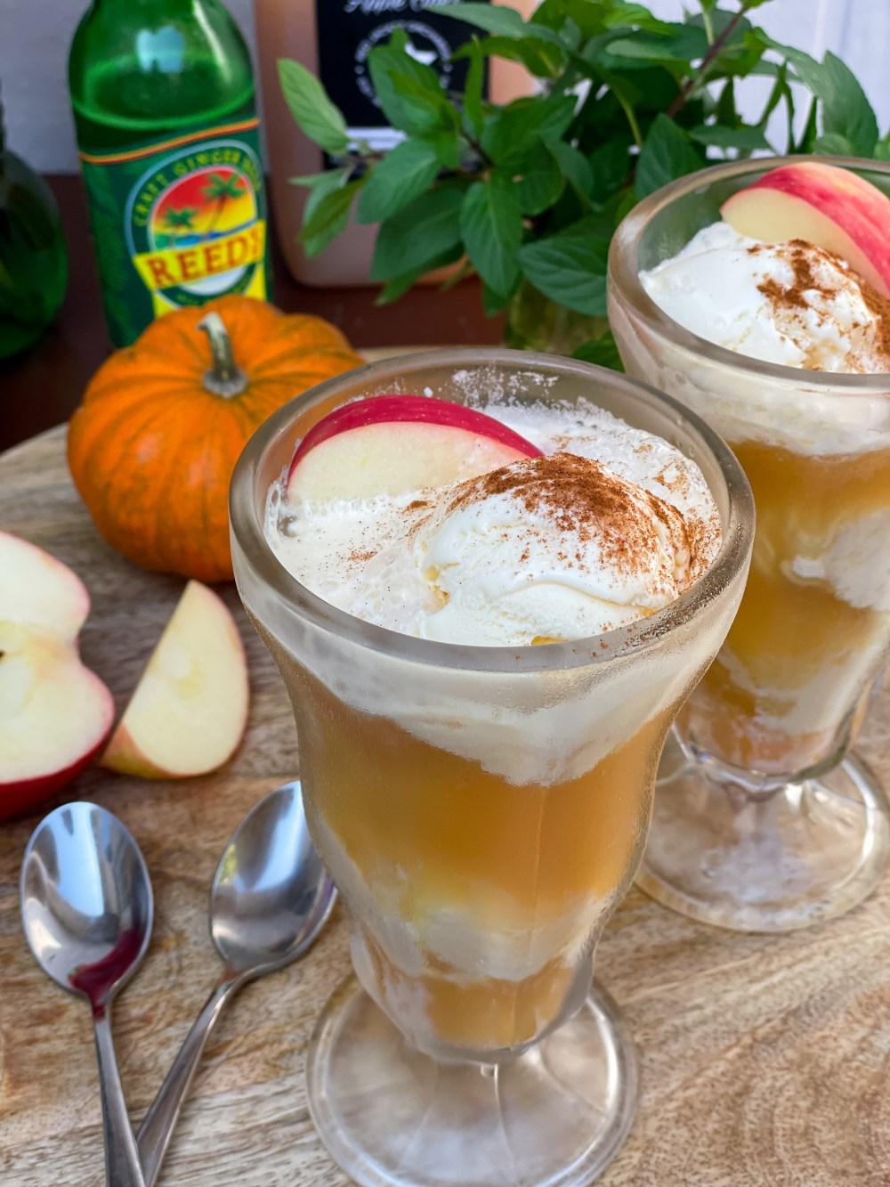 Apple Cider Floats