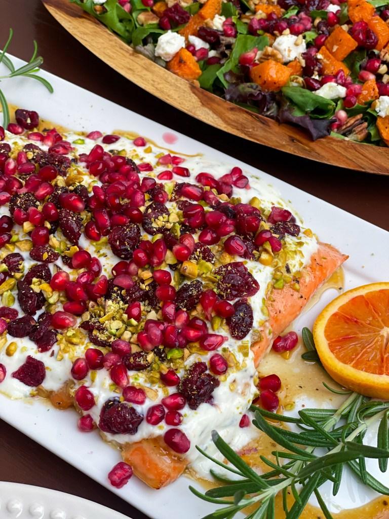 Holiday Jeweled Salmon
