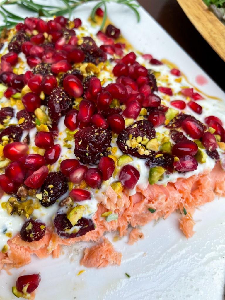 Holiday Jeweled Salmon