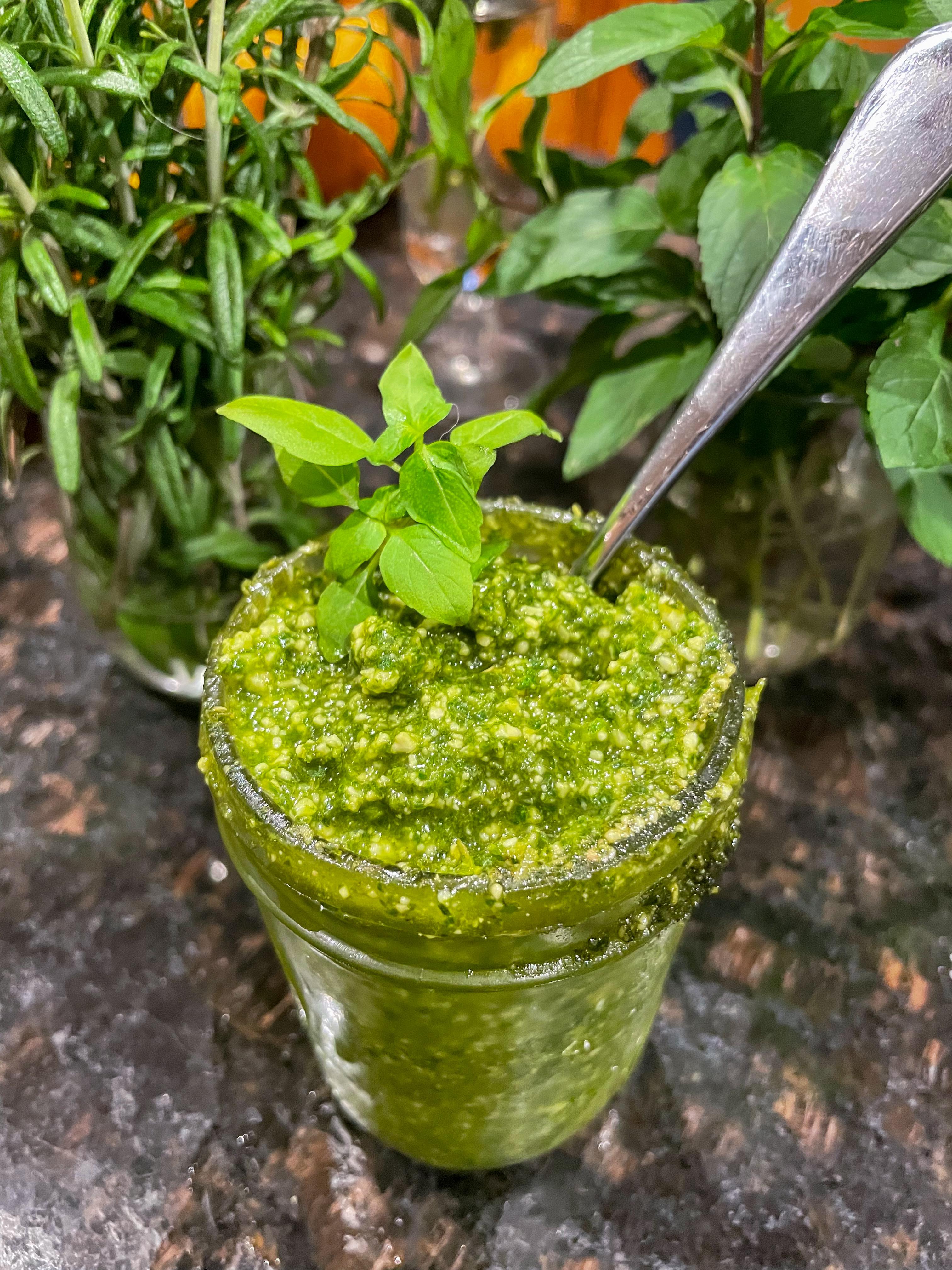 Spicy Globe Basil Pesto