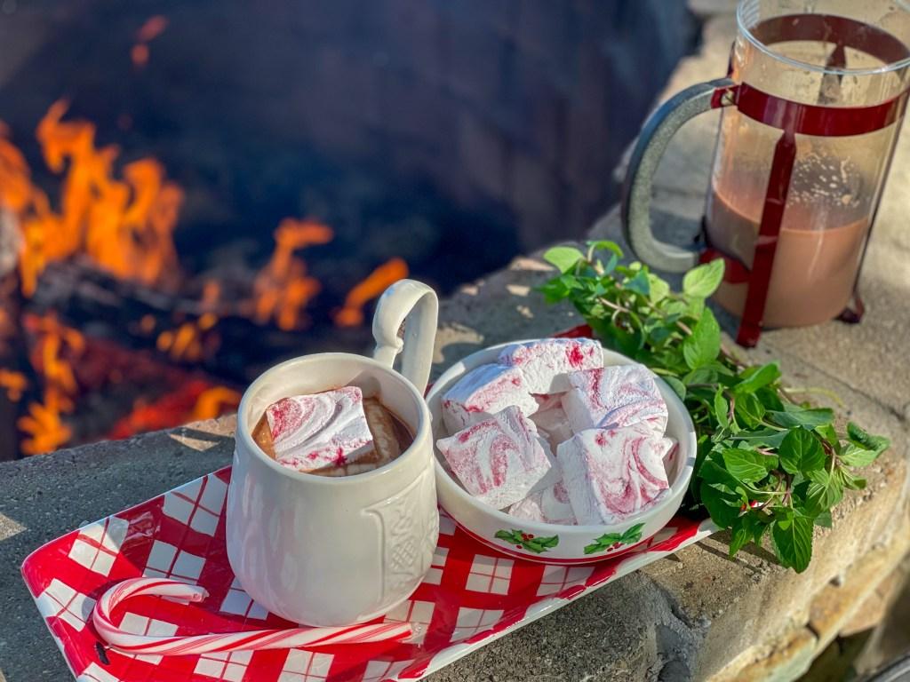 Peppermint Swirl Marshmallows