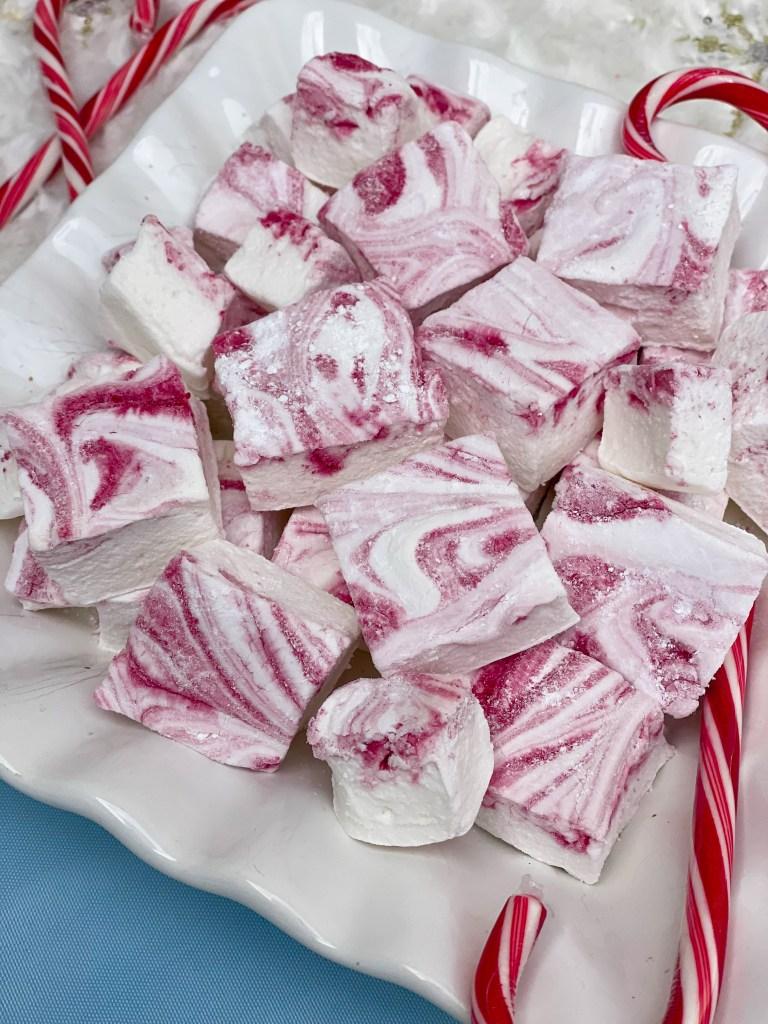 Peppermint Swirl Marshmallows