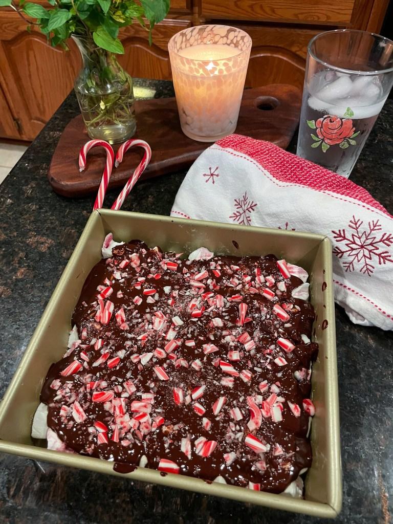 Peppermint Rocky Road