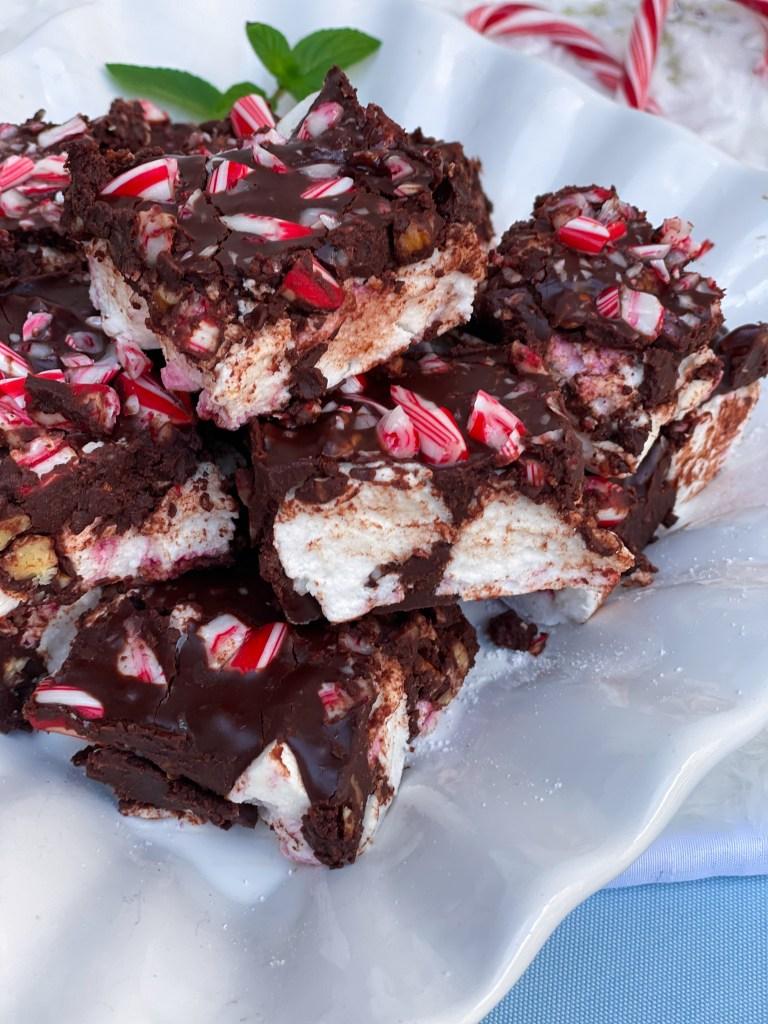 Peppermint Rocky Road