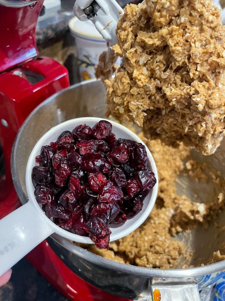 Oatmeal White Chocolate Cranberry Pecan Cookies