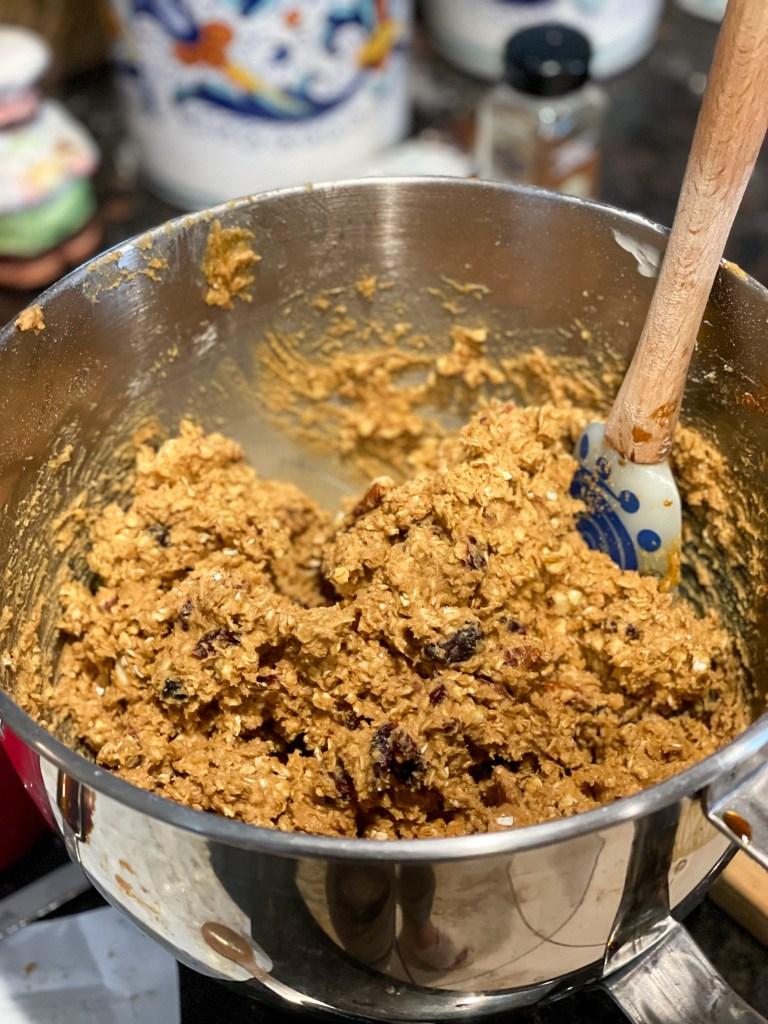 Oatmeal White Chocolate Cranberry Pecan Cookies