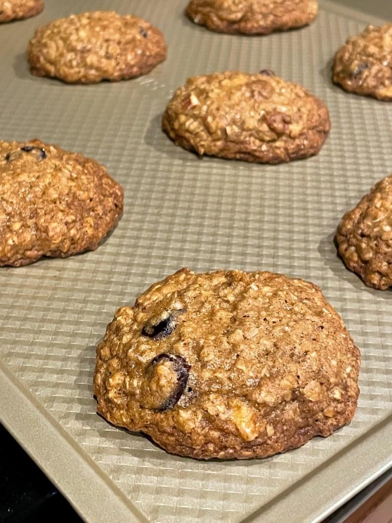 Oatmeal White Chocolate Cranberry Pecan Cookies