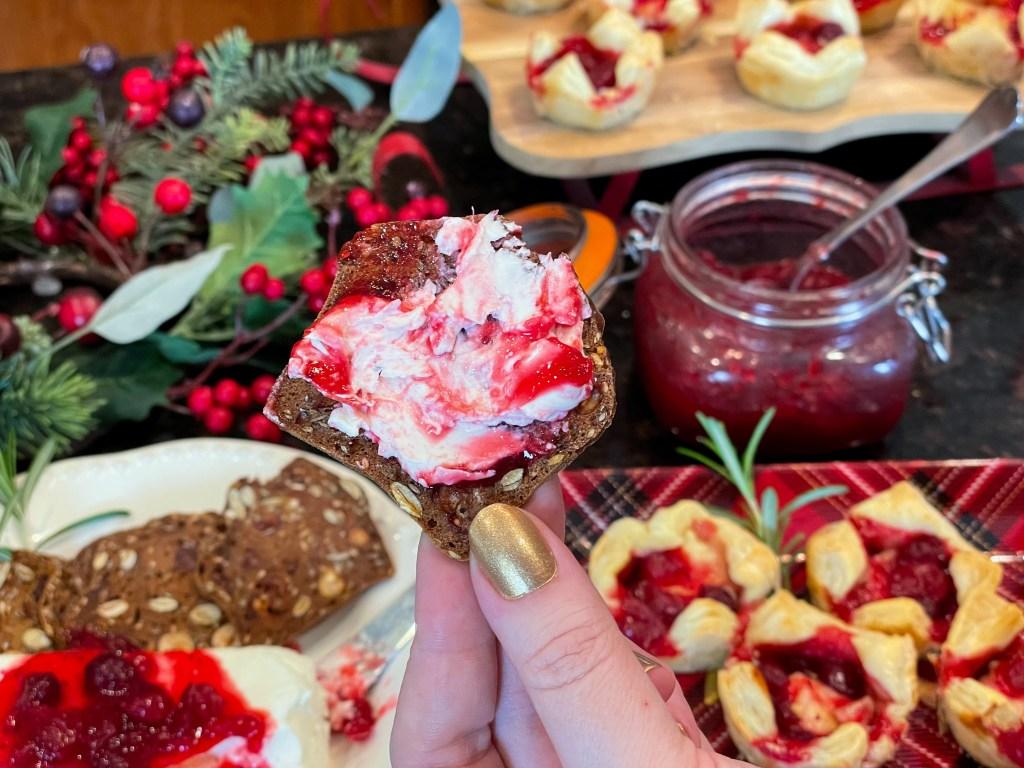Cranberry Cream Cheese Appetizer
