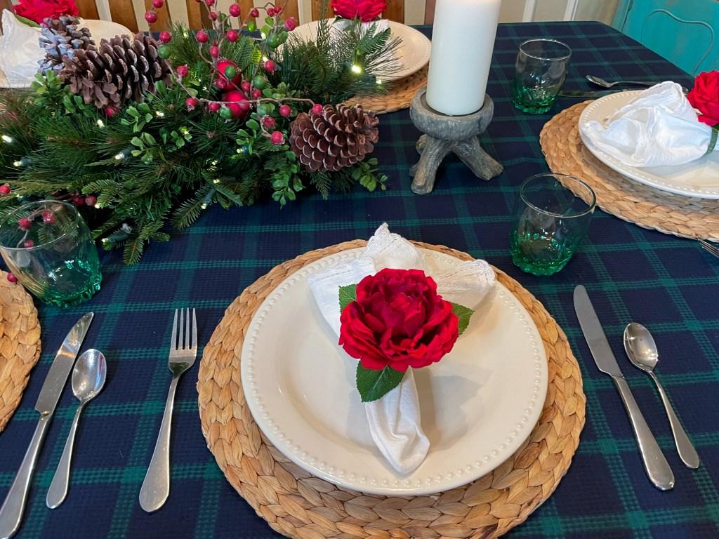 Christmas Table Setting