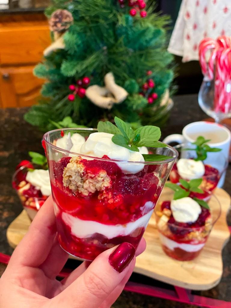 Cranberry Yogurt Parfaits
