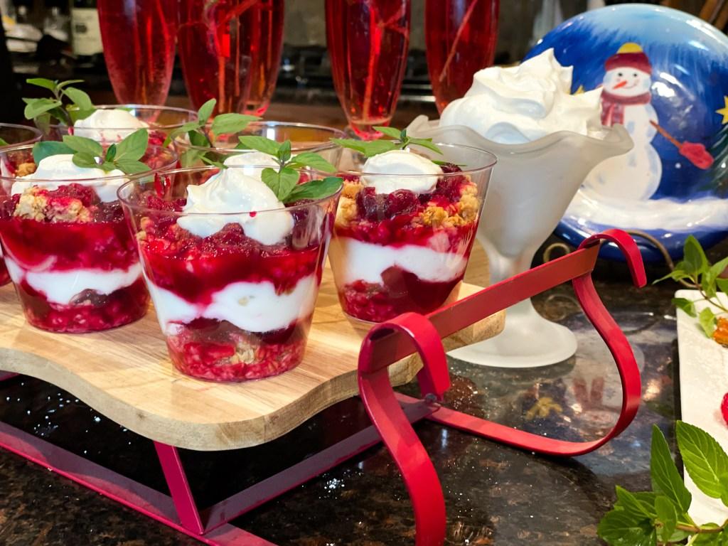 Cranberry Yogurt Parfaits