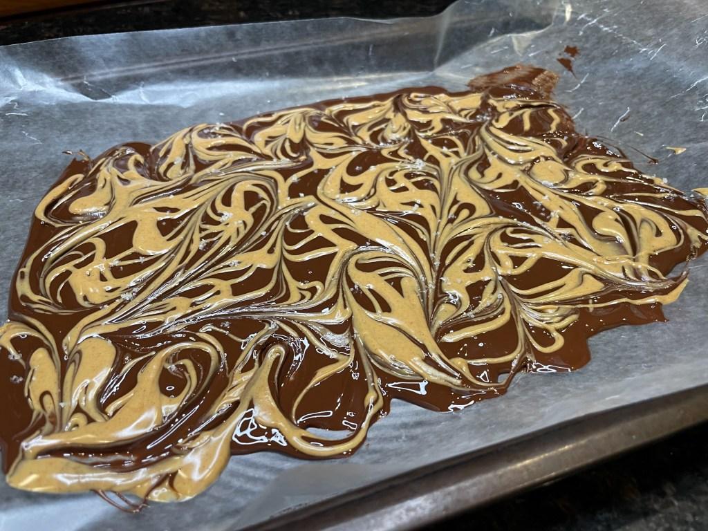 Dark Chocolate Peanut Butter Bark