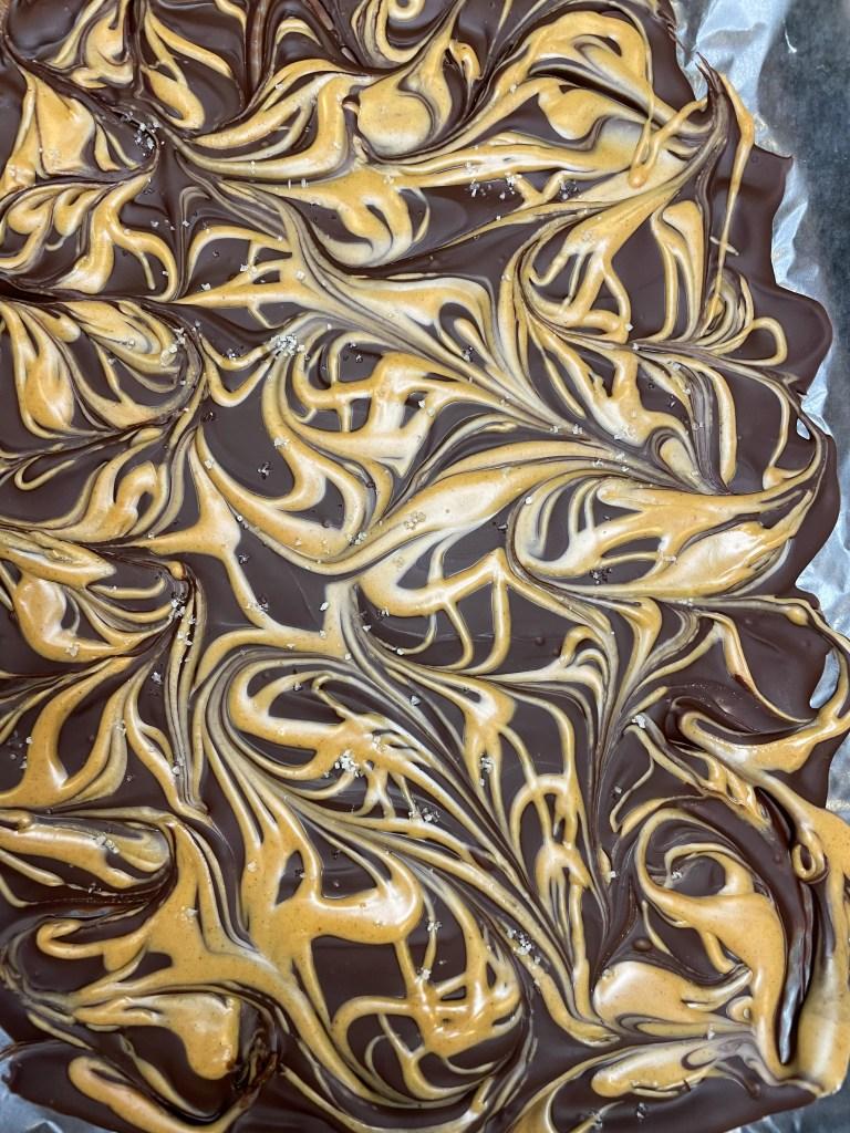 Dark Chocolate Peanut Butter Bark