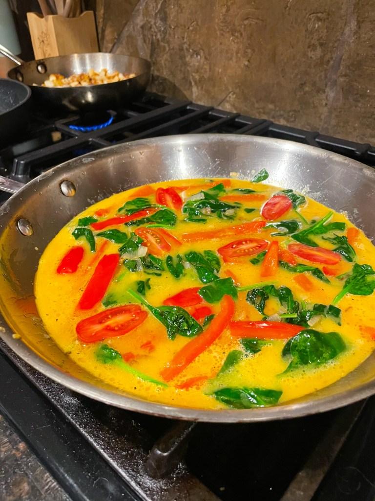 Giant Greek Omelet