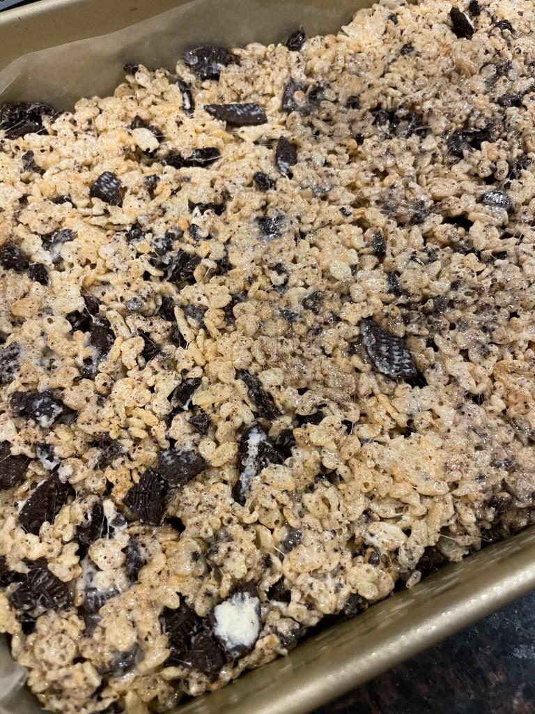 Oreo Rice Krispie Treats