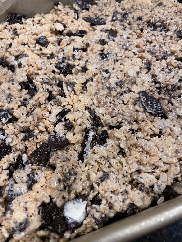 Oreo Rice Krispie Treats