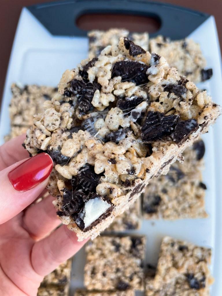 Oreo Rice Krispie Treats